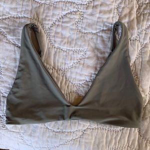Ark swimwear Grey Bikini Top